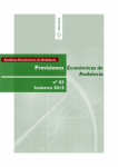 Previsiones Económicas de Andalucía, nº 83 - invierno 2015